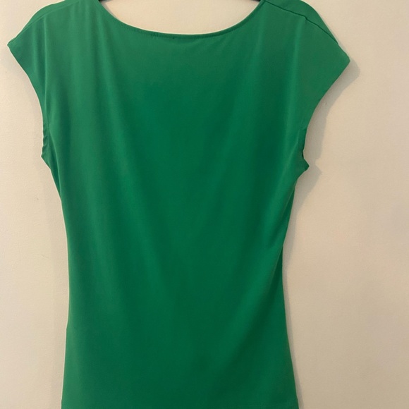 7th Ave NY&Co Women’s Beautiful Green Sleeveless Blouse -Sz Med - Picture 7 of 8